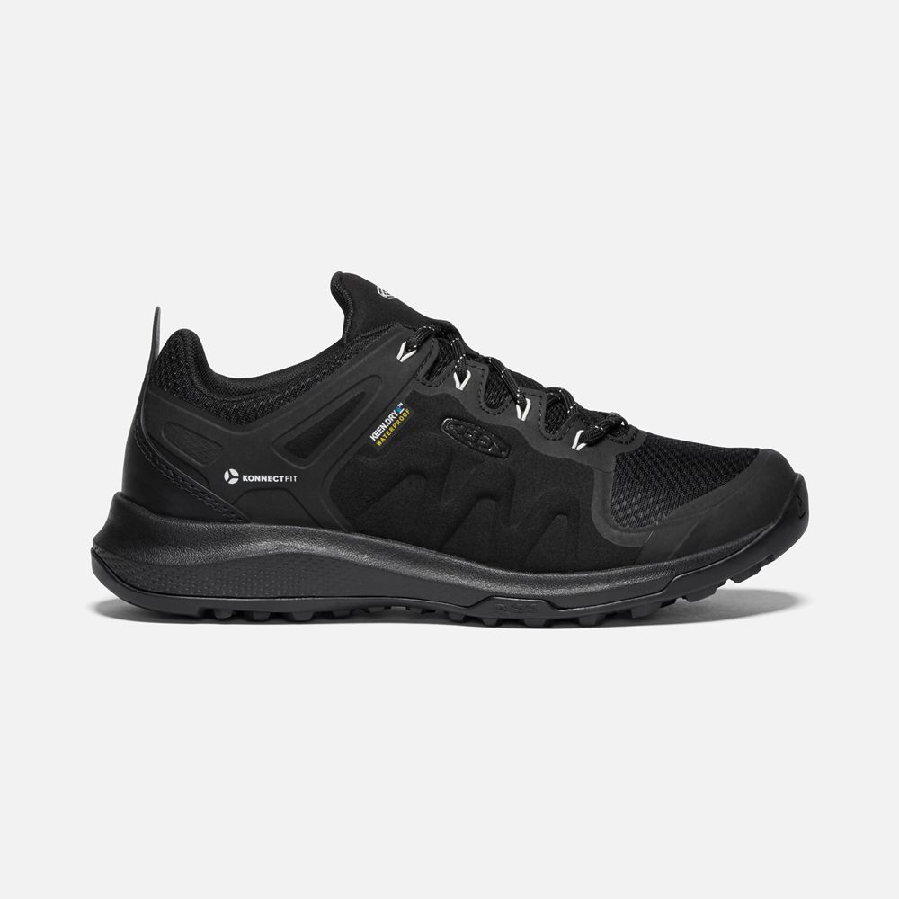 Zapatillas Keen Mexico Negros - Mujer Explore Waterproof - CU5672341